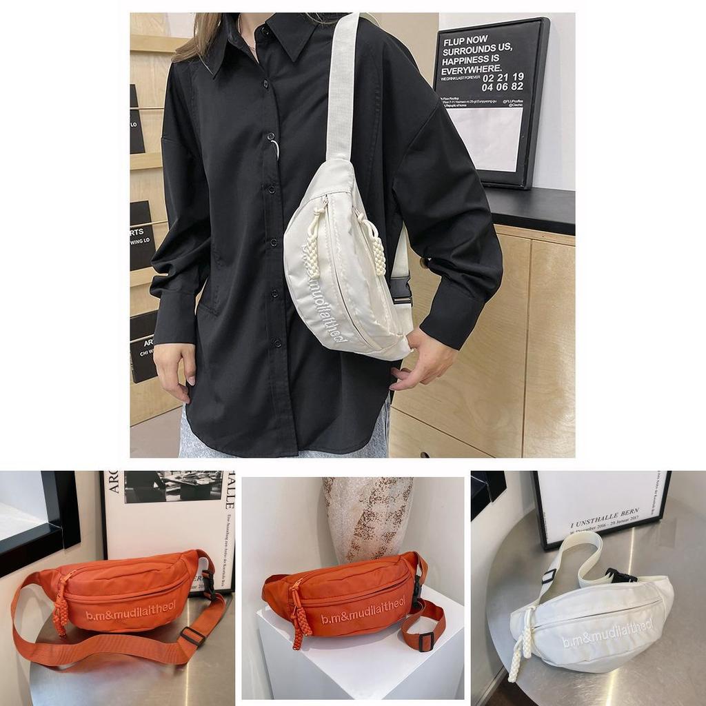 Stylish And Versatile Men's Casual Waist Bag Ideal For Outdoor Activities And Travel