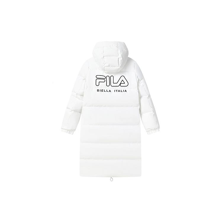 New FILA Down Jacket Women's Standard White F11W249906FWT