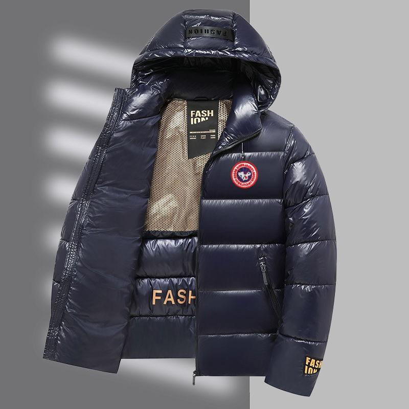 2025 Winter Warm Retro Detachable Hooded Puffer Jacket Unisex Thick Coat