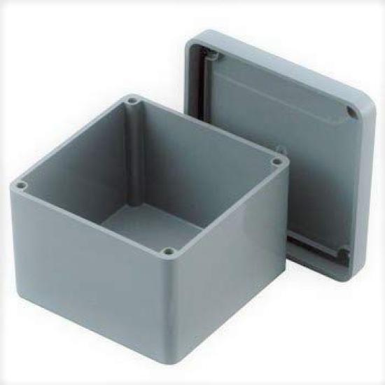 

Nichido Denko Waterproof Pull Box with Cover, Ministry of Land, Infrastructure, Transport and Tourism Specification, Gray, 300 x 300 x 100 mm,