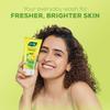Joy Skin Fruits Lemon Brightening Face Wash 150ml | with Vitamin C for Glowing Skin | Reduces Dark Spots, Removes Excess Oil & Dirt | For Normal T