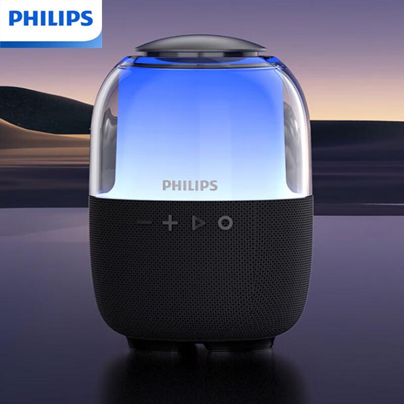 Philips Portable Bluetooth Speaker with Ambient Lighting