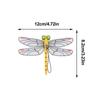 Simulation Dragonfly Outdoor Mosquito Repellent Insect Model Garden Hanging Mini Dragonfly Ornament For Garden Home Decoration