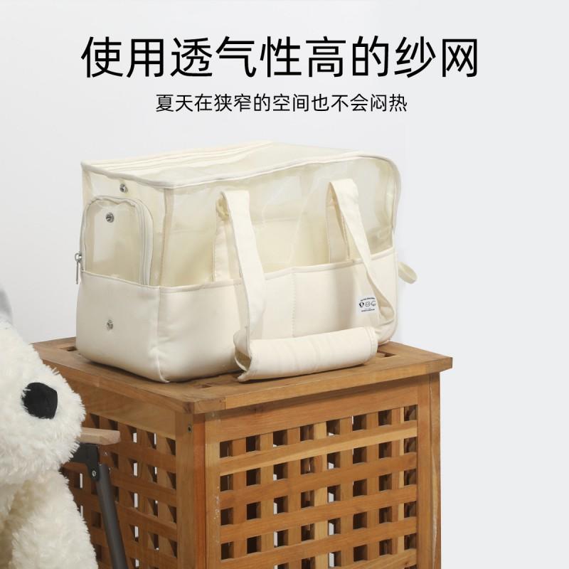 Portable Pet Carrier Bag Small Dogs Cats - Breathable Mesh Handheld Or Crossbody Lightweight Travel Maltese