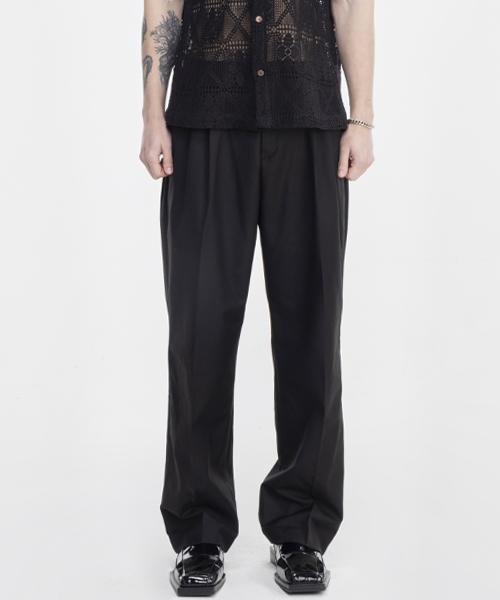 THE GREATEST Basic Bendig Slacks Black