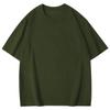 280G Heavy Cotton Short-Sleeve Dropped Shoulder Solid Color T-Shirt for Couples