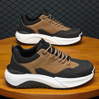Sneakers Men's 2025 Spring New Outdoor Leisure Hiking Low-top Trendy Shoes Student Running Shoes Sneakers