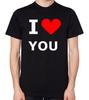 I Love You T-Shirt Mens Ladies Unisex Top