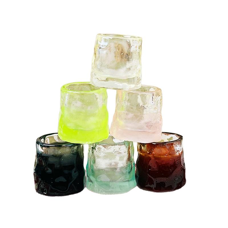 

10Pcs Dollhouse Miniature Accessories Mini Resin Simulated Glass Cup Model Toy Doll House Decoration