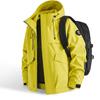 Spring and Autumn New Men's and Women's Outdoor Shock Clothes Windproof Waterproof Mountaineering Suit Hooded Pure Color Couple Jacket Jacket