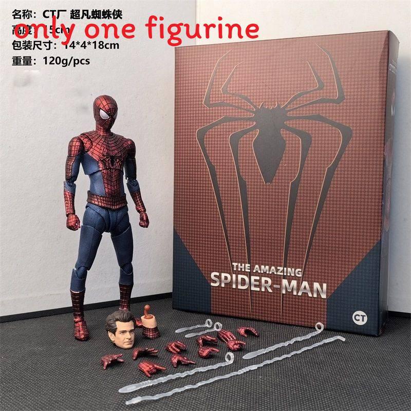 Spiderman Pvc Action Figure With Articulated Joints For Collectors