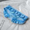 Briefs Shape Travel Cosmetic Bag Fashion Mesh Toiletry Bag Makeup Storage Pouch Clear Zipper Cosmetic Bag
