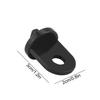 10 PCS Plastic Greenhouse Hook Plant Flower Hanger (Black)