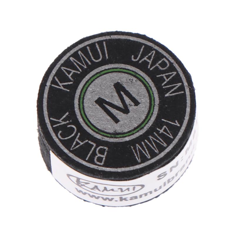 1Pc 14Mm Ss/S/M/H Cue Tip Quality Pool Billiard Leather Cue Tip Nine-Ball Cue Head Snooker Cue Tip Billiard Accessories