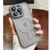 Luxury Matte Translucent Case For iPhone 17 16 15 14 Plus 13 12 11 Pro Max For Magsafe Magnetic Wireless Charge Shockproof Cover