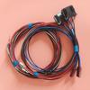 Auto Rear Door Tweeter Loudspeakers Bass Wiring Harness Plug Accessories Set For VW Golf 6 MK6 2009 2010 2011
