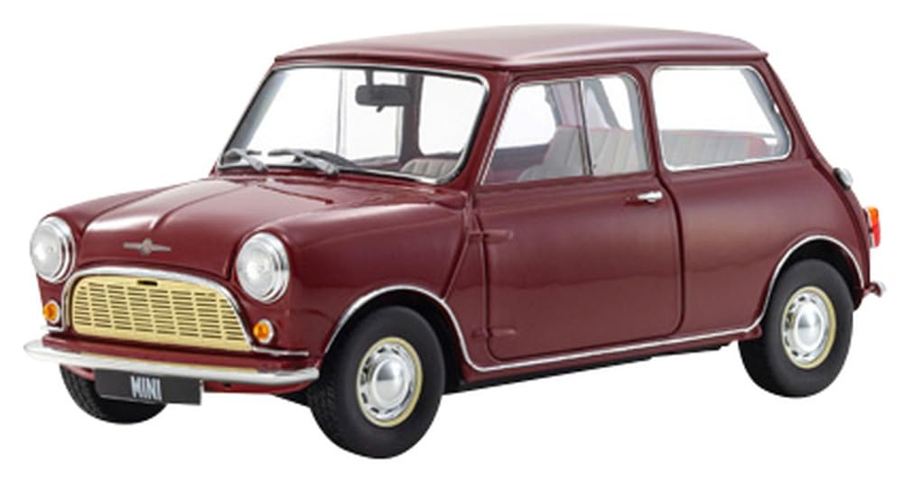Kyosho Original 1/18 Scale Morris Mini Mk.1 1959 Cherry Red Finished Product