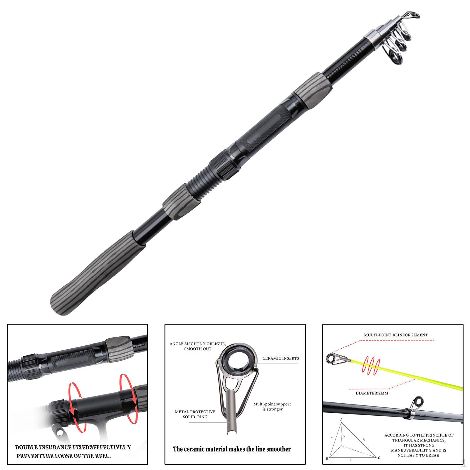 

Телескопические аксессуары для удочки прочное сверхлегкое анти- стекло галстука 1.8m