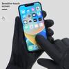 Men's Waterproof Touch Screen Cycling Gloves Winter Windproof Outdoor Motorcycle Ski Bike Warm Gloves for Riding And Scooter