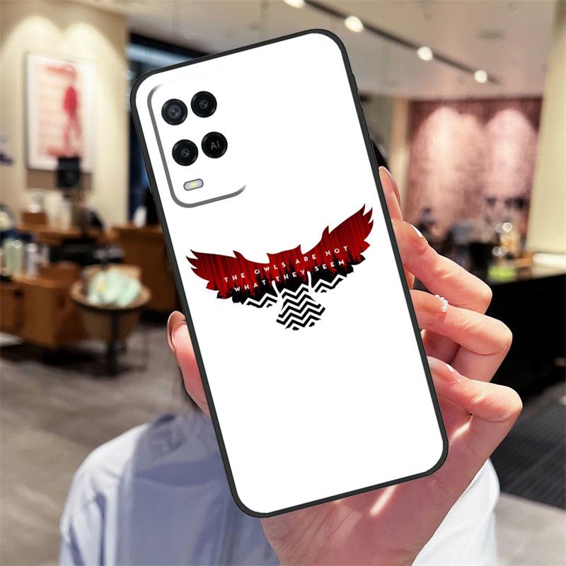 Fire Walk With Me Twin Peaks Case For Oppo A94 A74 A54 A18 A38 A58 A78 A98 A40 A60 A80 A16 A76 A96 A15 A17 A77 A57S Cover
