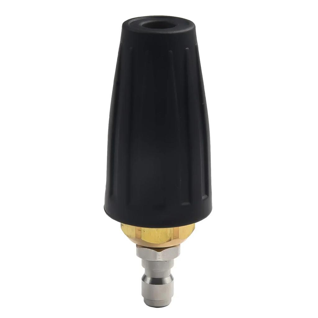 Pressure Washer Turbo Nozzle 4000 PSI Accessories Accessory Black Parts Protective Sleeve Quick Connect Rotating