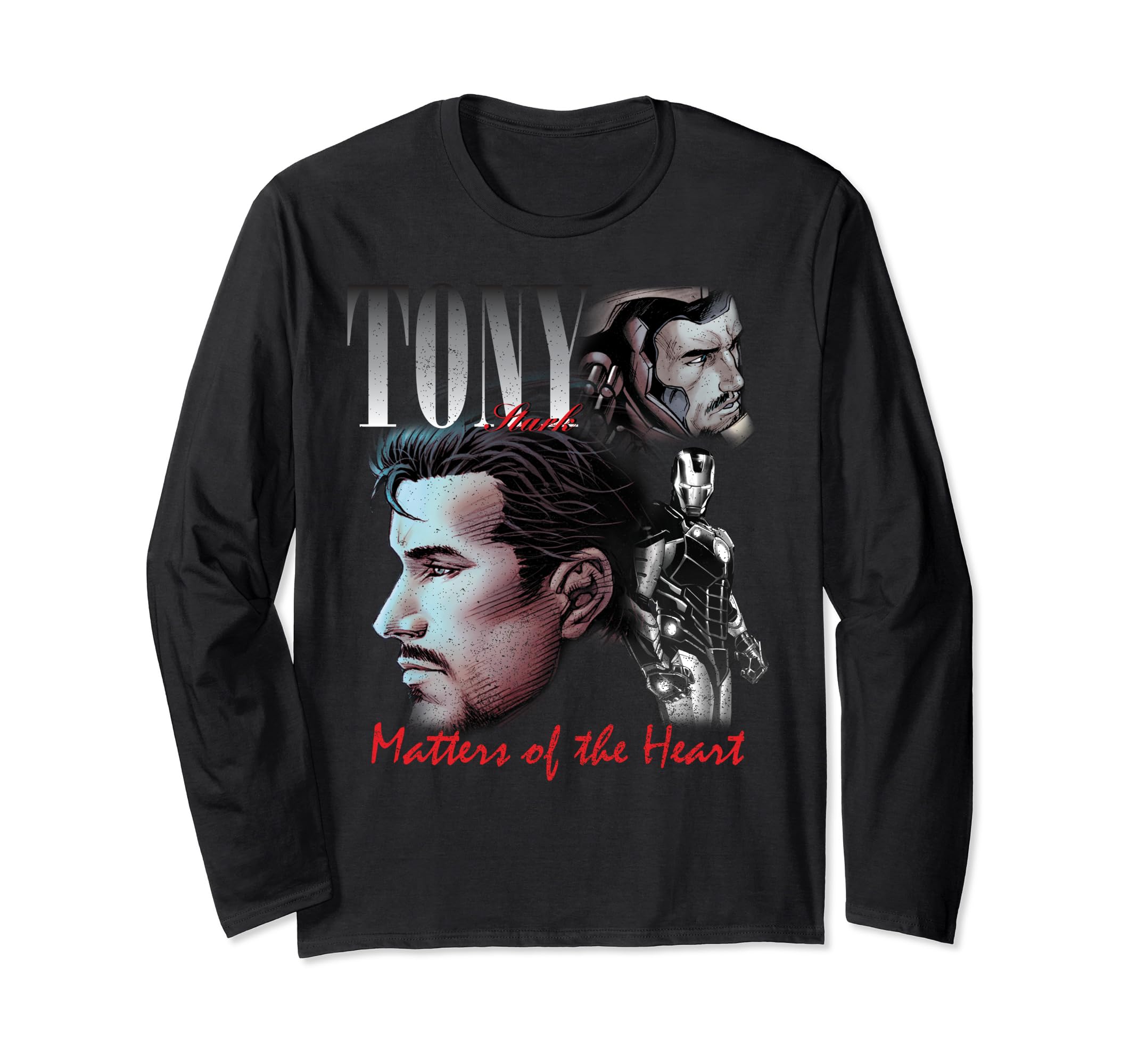 

Marvel Tony Stark Homage Poster Long Sleeve T-Shirt
