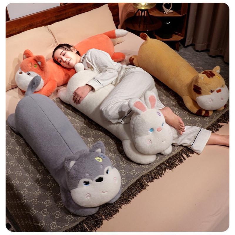 Capybara Fox Rabbit Plush Toy Long Leg Clamp Sleeping Lounge Bed Decor Couch