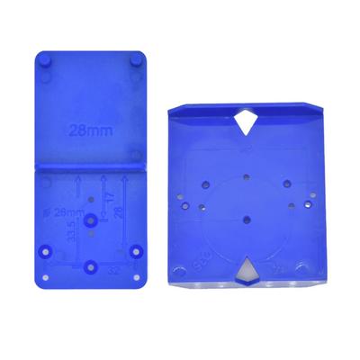 35/40mm Hinge Hole Jig Drill Guide Template Jig For Woodworking Cabinets Hinges Hole Locator