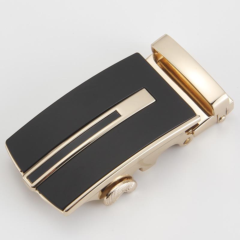 Wanpin 3.5CM Men's Automatic Belt Buckle - Casual & Business Waist Accessory