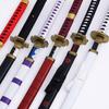One Piece Zoro Cosplay Wooden Swords: Shusui, Sandai Kitetsu, Yubashiri, 104CM Décor