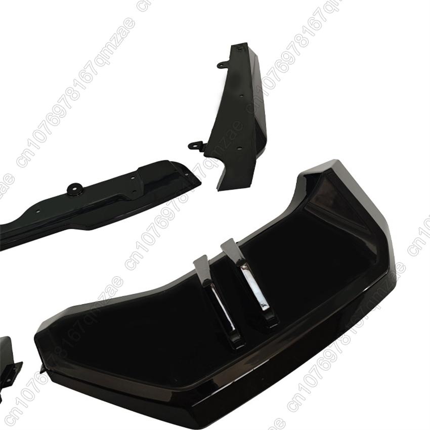 Car Rear Bumper Diffuser Lip For BMW 5 Series I5 G60 G61 2023-2025 Boot Lower Splitter Spoiler Plate Protector Body Kits Tuning
