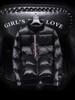 Men's Trendy European Stand-up Collar Shiny Down Jacket - Winter Thick High-end Casual White Duck Down Coat