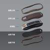 KSRQ6 Zinc Alloy Leather Car Key Case Cover For Porsche Panamera Macan Cayenne Cayman Boxster 911 9ya 971 Smart Remote Shell Accessory