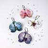 Personalized Phalaenopsis Keychain Creative Hand-Punched Puncture Simulation Flower Pendant  Backpack Accessories Gifts