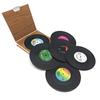 Creative Vinyl Record Cup Drinks Holder Mat Tableware Placemat