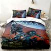 Ensemble 3 pièces Avatar Parfait pour la chambre à coucher Ensemble de literie confortable comprenant une housse de couette et deux taies d'oreiller Idéal pour un anniversaire ou Noël