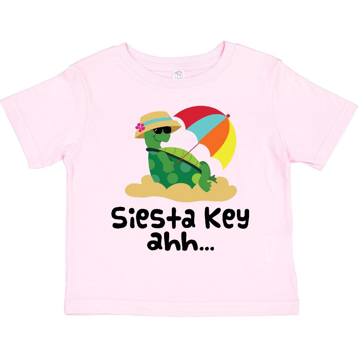 

Inktastic Siesta Key Florida Summer Vacation Toddler kids boys T-Shirt Trip Matching Beach 100