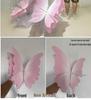 Large Pink Butterfly Art Set for Visual Merchandising, Window Decoration, Floral Display, and Hotel Landscaping