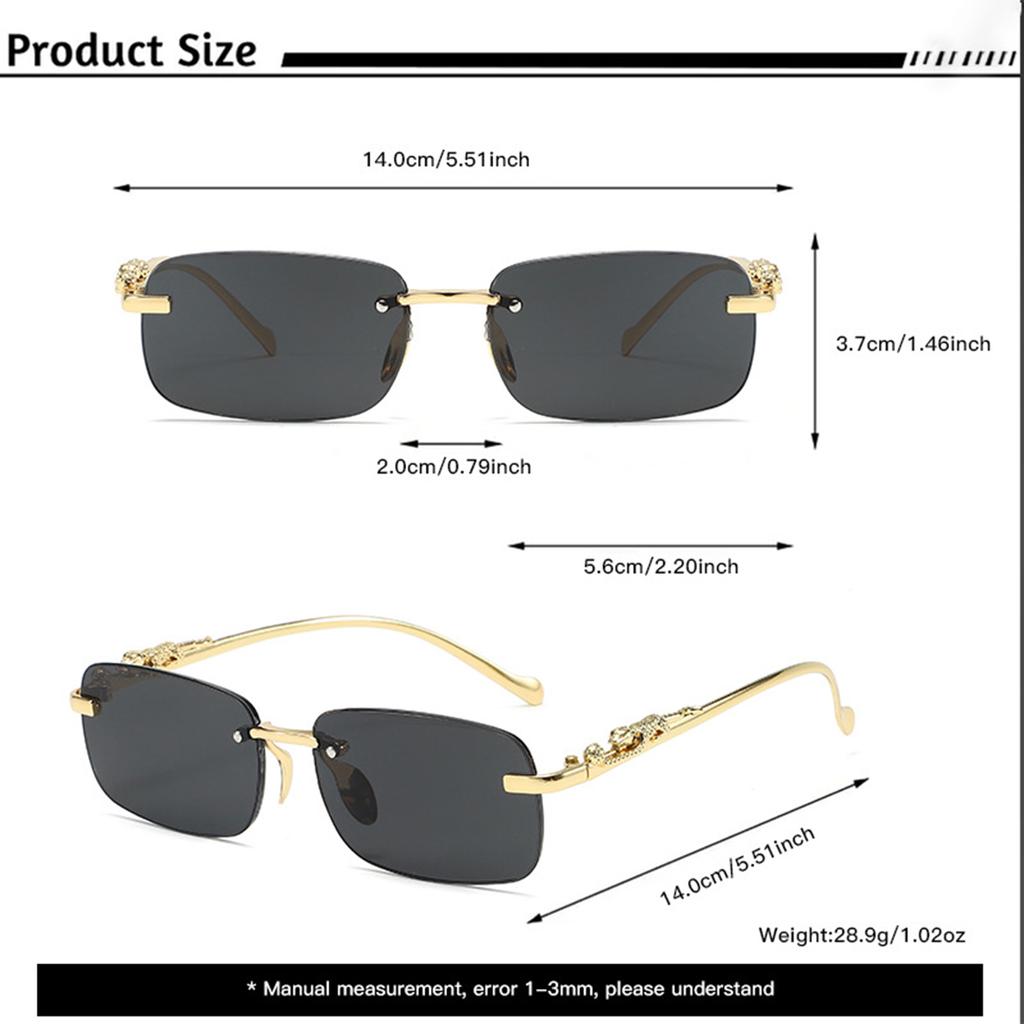 Frameless Sunglasses for Men and Women Classic High-grade Fashion Sunglasses for Women.