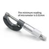 SHANHR Outside Micrometer 0-1"0-25mm Precision Gauge Caliper Micrometer Machinist Tool