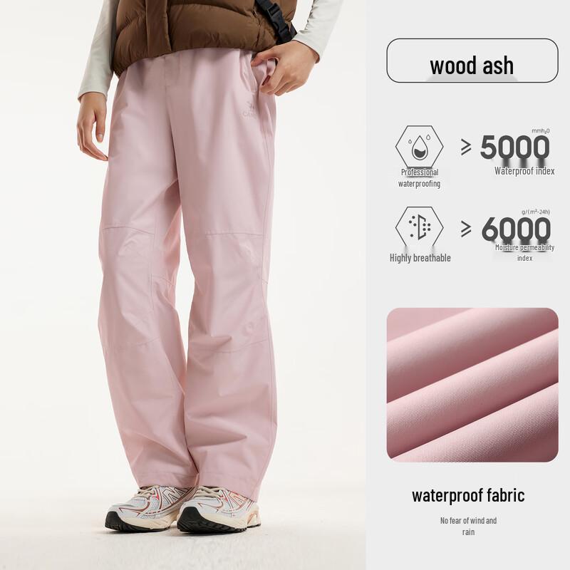 Camel 3-in-1 Down-Lined Waterproof Hiking Pants