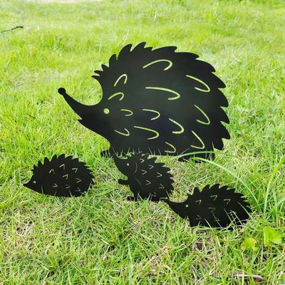 Gardening Gardening Garden Garden Scandinavian Gardening Iron Interior Garden Gardening [Harujio] Accessories, Figurine, Object, Hedgehog,