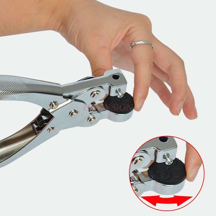 Punching pliers food plastic bag film ventilation hole punching tool single hole manual puncher puncher 1