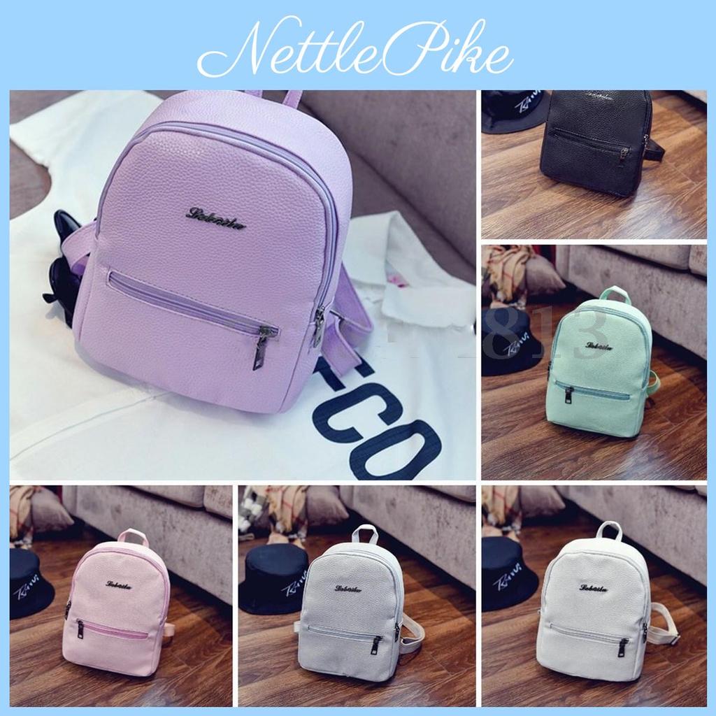Stylish Women Lady Leather Mini Teenager Girls Perfect Gift Outdoor Travel Shopping Backpacks