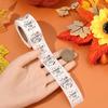 1 Roll Autumn Stickers Roll Round Paper with Thank You Stickers Adhesive Labels Decorative Sealing Stickers for Gifts Party Chocolate 25mm 500pcs/roll