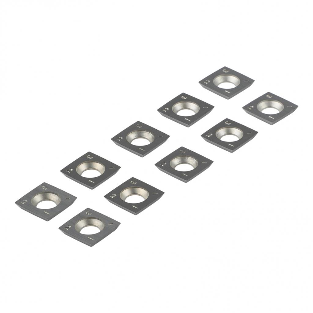 15mm X 15mm X 2.5mm Carbide Blades Woodworking Lathe 4 Cutting Edges