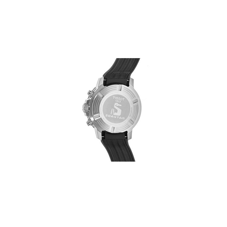 Tissot Starfish Collection Quartz Movement Men's Watches Watch 45.5mm Black Dial Stainless Steel Case T120.417.17.051.02