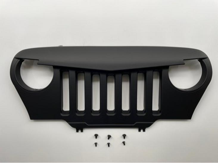 Jeep TJ Wrangler (96-06) Matte Grille