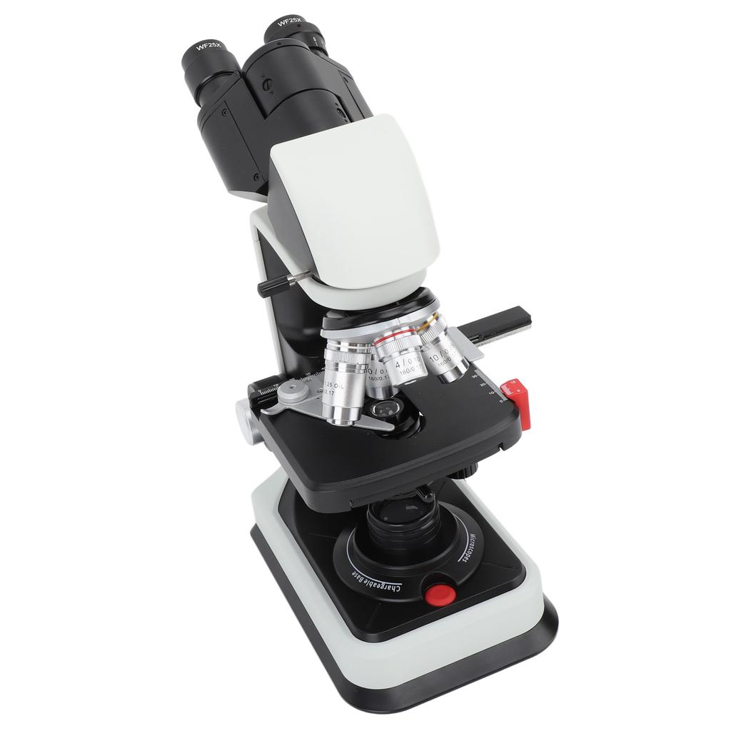 Binokulares Auflichtmikroskop Professionell Biologisch für Labor mit Planachromat 40X-5000X Vergrößerung