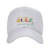 Personalized Funny Golf Quote Baseball Cap Women Men Breathable Dad Hat Streetwear Snapback Caps